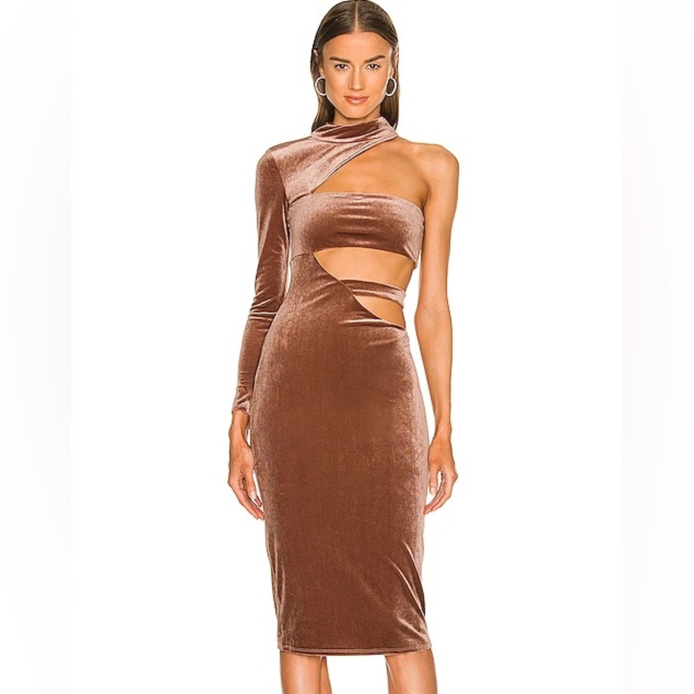 MICHAEL COSTELLO Mott Midi Dress